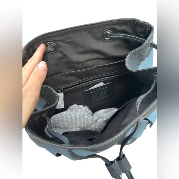 Coach Hudson Backpack With Varsity Stripe - Picture 5 of 7